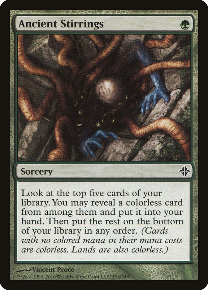 Ancient Stirrings [Rise of the Eldrazi] (ROE 174)