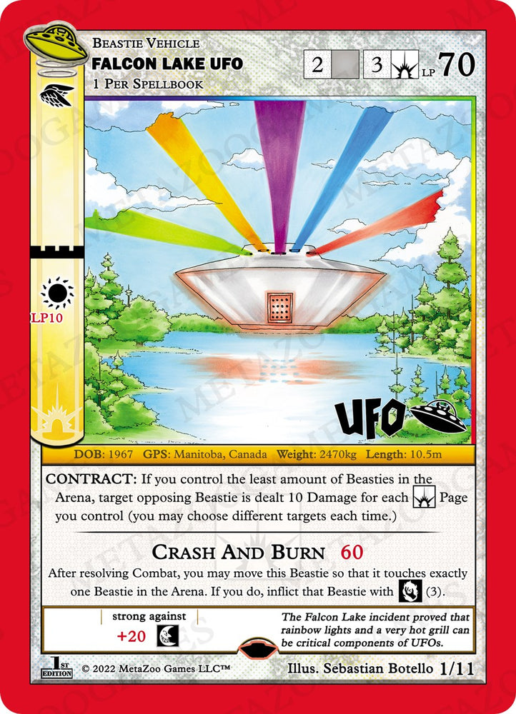 Falcon Lake UFO [Cryptid Nation: UFO First Edition Release Event Deck]