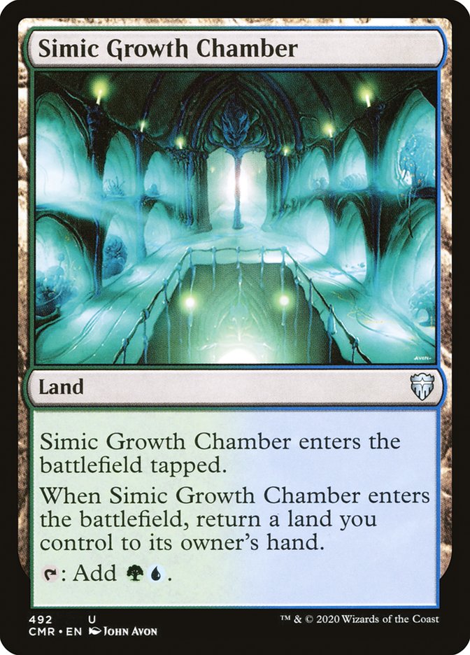 Simic Growth Chamber [Commander Legends] (CMR 492)