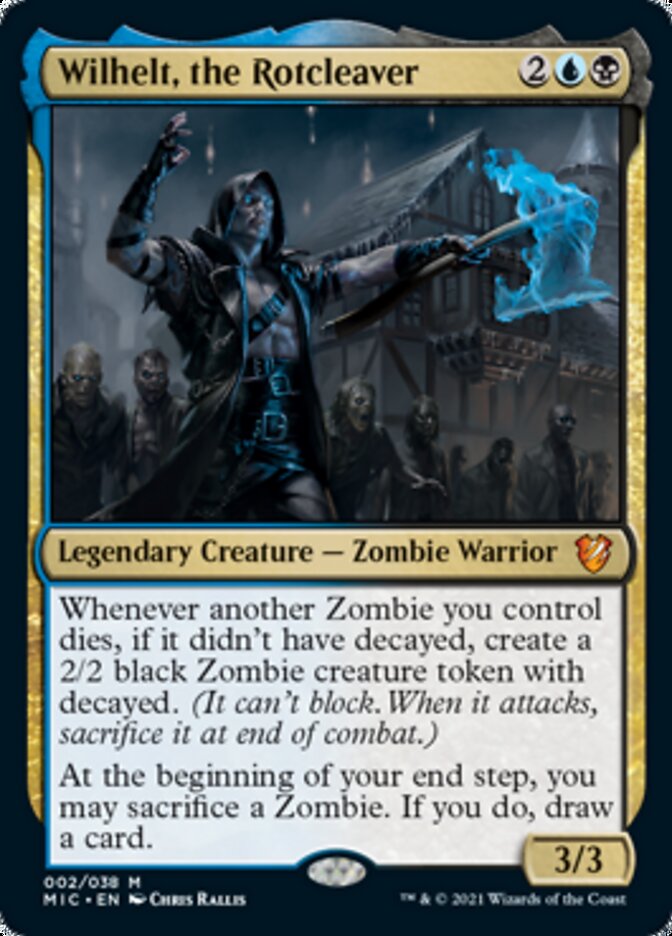 Wilhelt, the Rotcleaver (Display Commander) [Innistrad: Midnight Hunt Commander] (MIC 2)