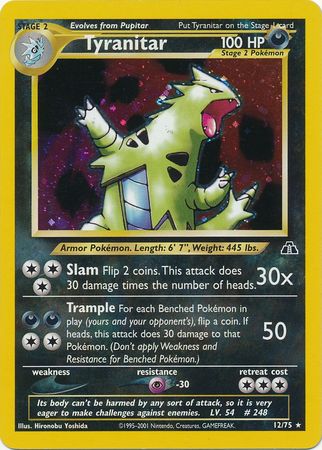 Tyranitar (12/75) [Neo Discovery]