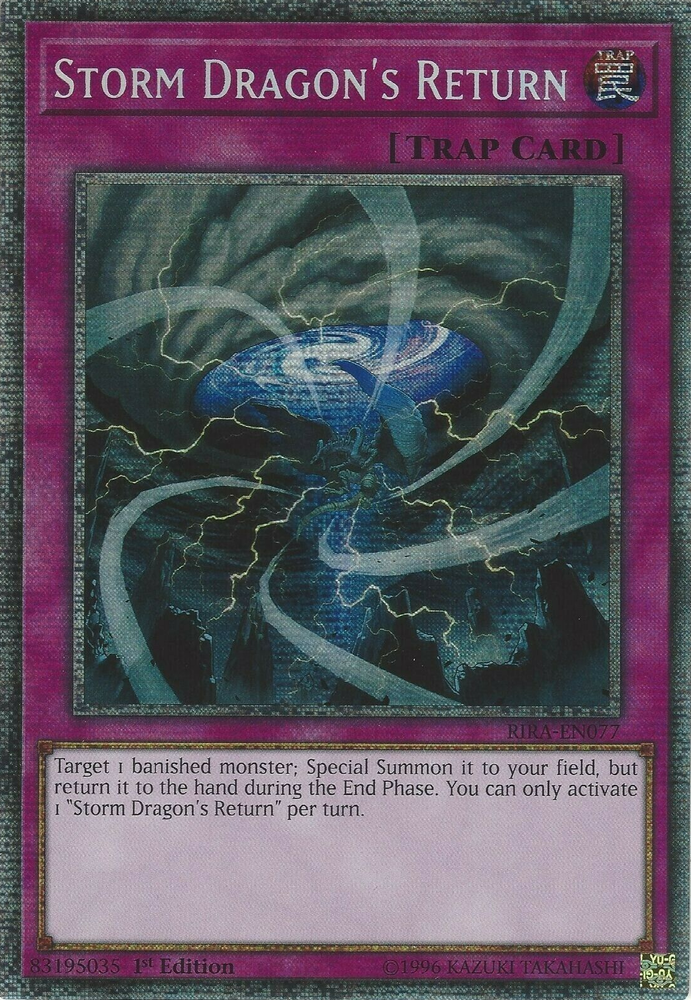 yugioh card storm Runick Smiting Storm [TAMA-EN036] Rare main image 0
