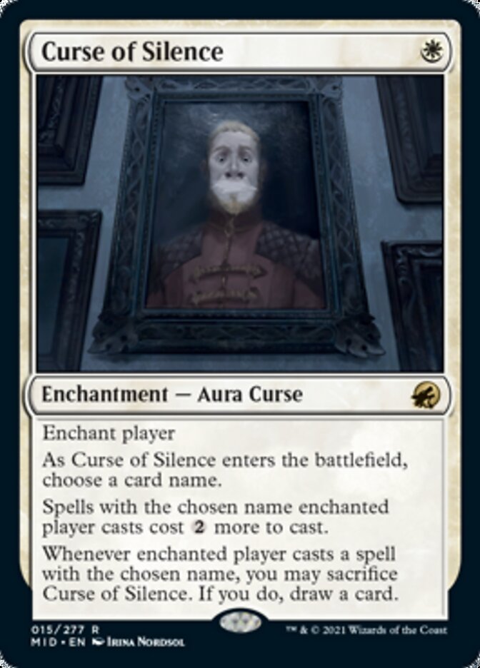 Curse of Silence [Innistrad: Midnight Hunt] (MID 15)