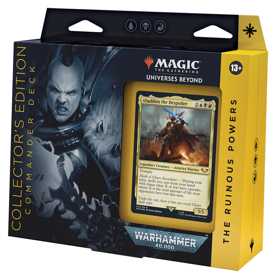 Universes Beyond: Warhammer 40,000 - Commander Deck (The Ruinous Powers - Collector's Edition) Pre-order