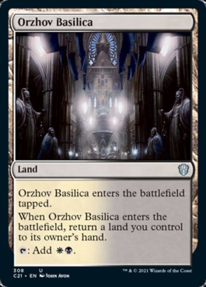 Orzhov Basilica [Commander 2021] (C21 308)