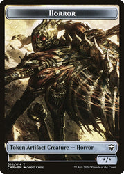 Horror // Thrull Token [Commander Legends Tokens] (TCMR 10 // 5)