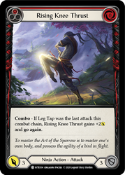 Rising Knee Thrust (Red) [WTR104] Unlimited Normal
