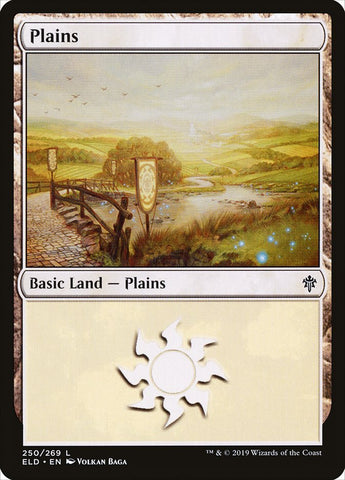 Plains (#250) [Throne of Eldraine] (ELD 250)