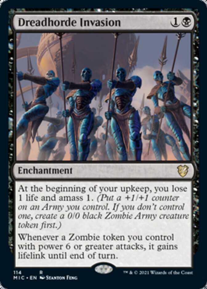 Dreadhorde Invasion [Innistrad: Midnight Hunt Commander] (MIC 114)
