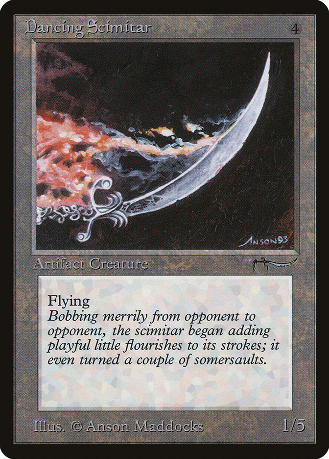 Dancing Scimitar [Arabian Nights] (ARN 61)