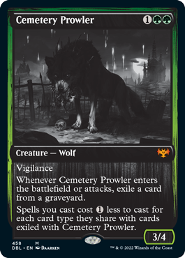 Cemetery Prowler [Innistrad: Double Feature] (DBL 458)
