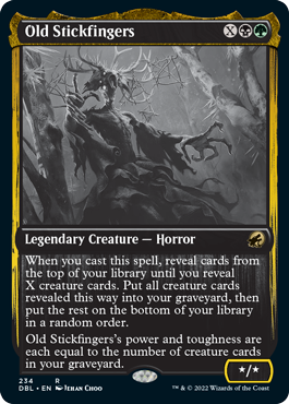 Old Stickfingers [Innistrad: Double Feature] (DBL 234)