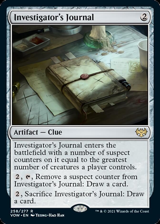Investigator's Journal [Innistrad: Crimson Vow] (VOW 258)