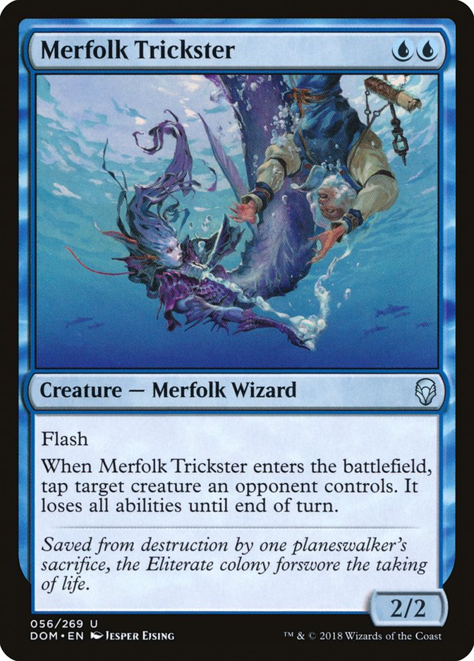 Merfolk Trickster [Dominaria] (DOM 56)