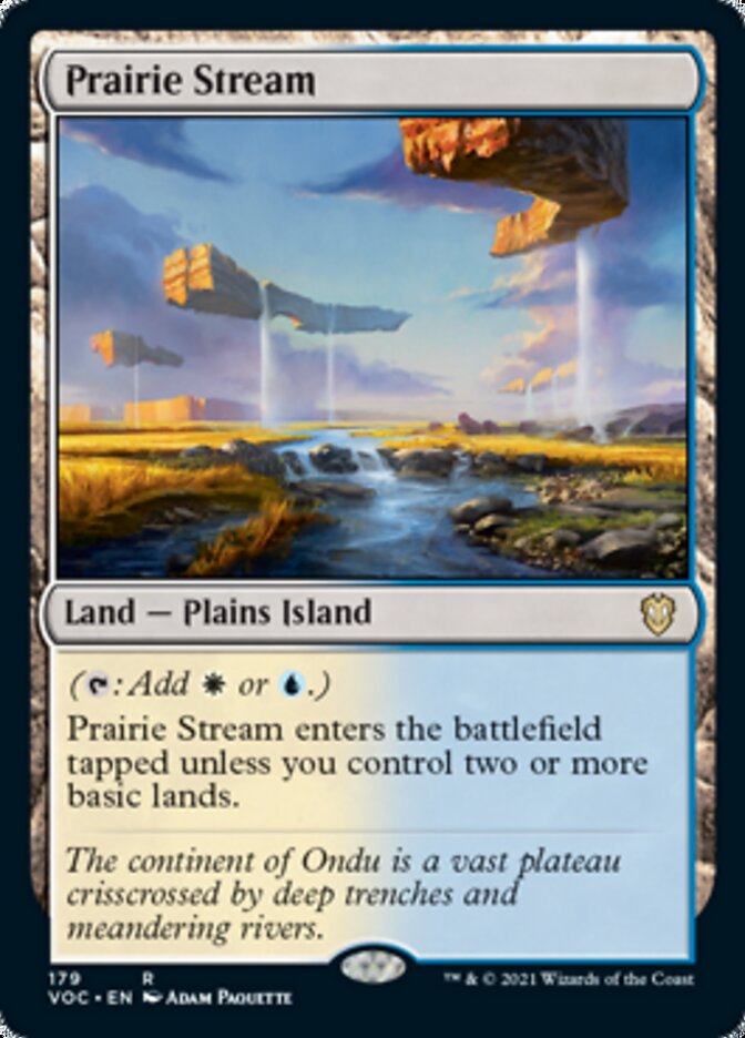 Prairie Stream [Innistrad: Crimson Vow Commander] (VOC 179)