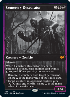 Cemetery Desecrator [Innistrad: Double Feature] (DBL 367)