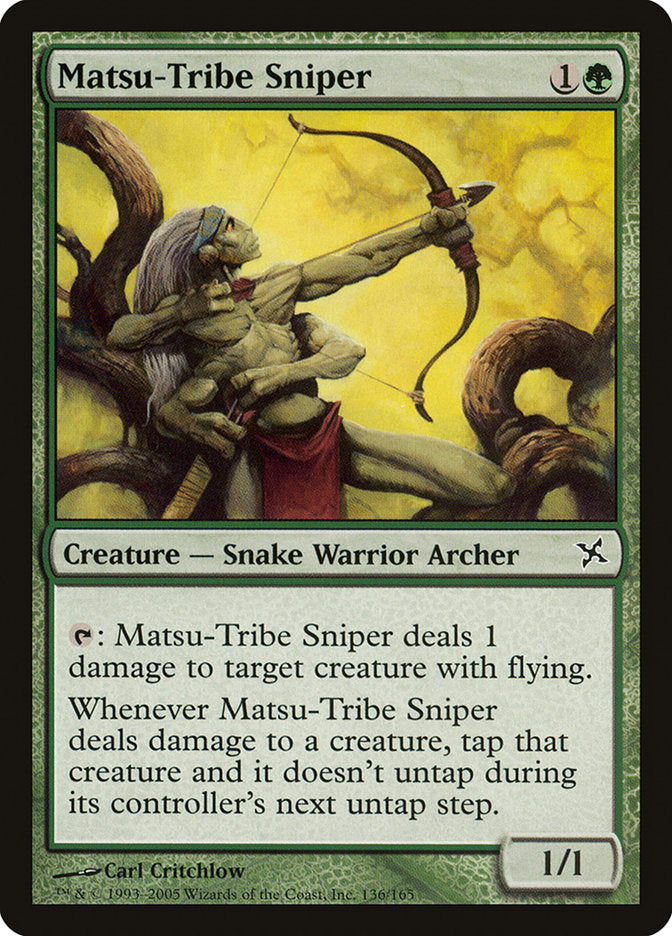 Matsu-Tribe Sniper [Betrayers of Kamigawa] (BOK 136)