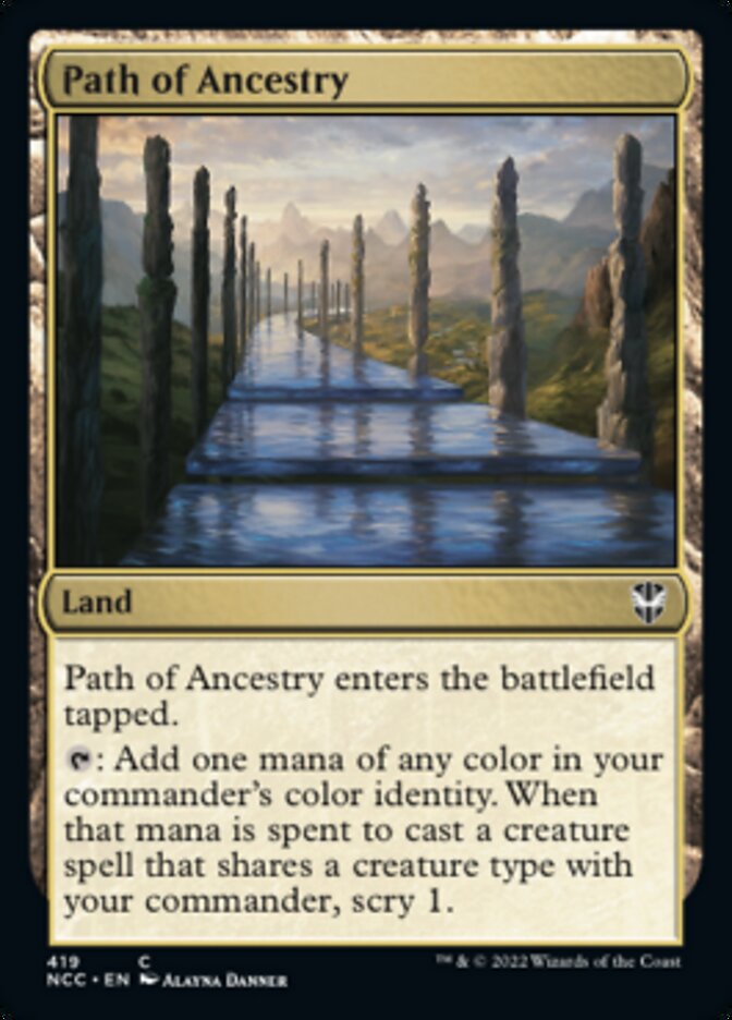 Path of Ancestry [Streets of New Capenna Commander] (NCC 419)