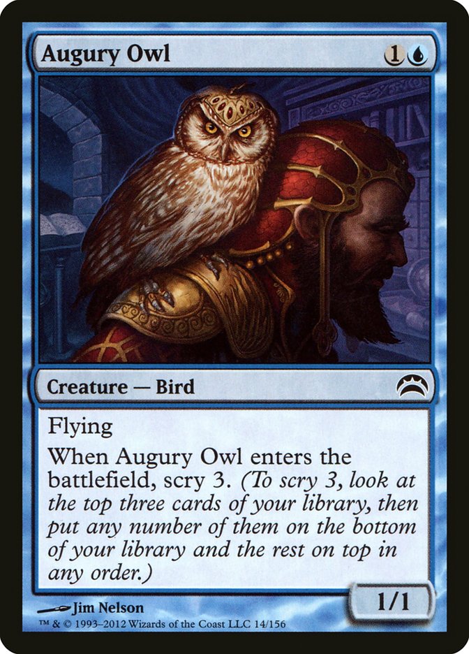 Augury Owl [Planechase 2012] (PC2 14)