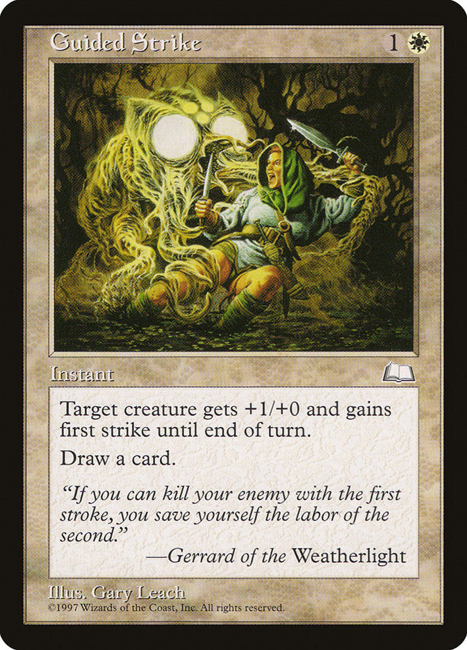Guided Strike [Weatherlight] (WTH 16)