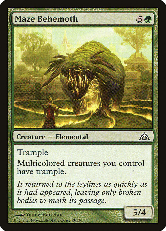 Maze Behemoth [Dragon's Maze] (DGM 43)