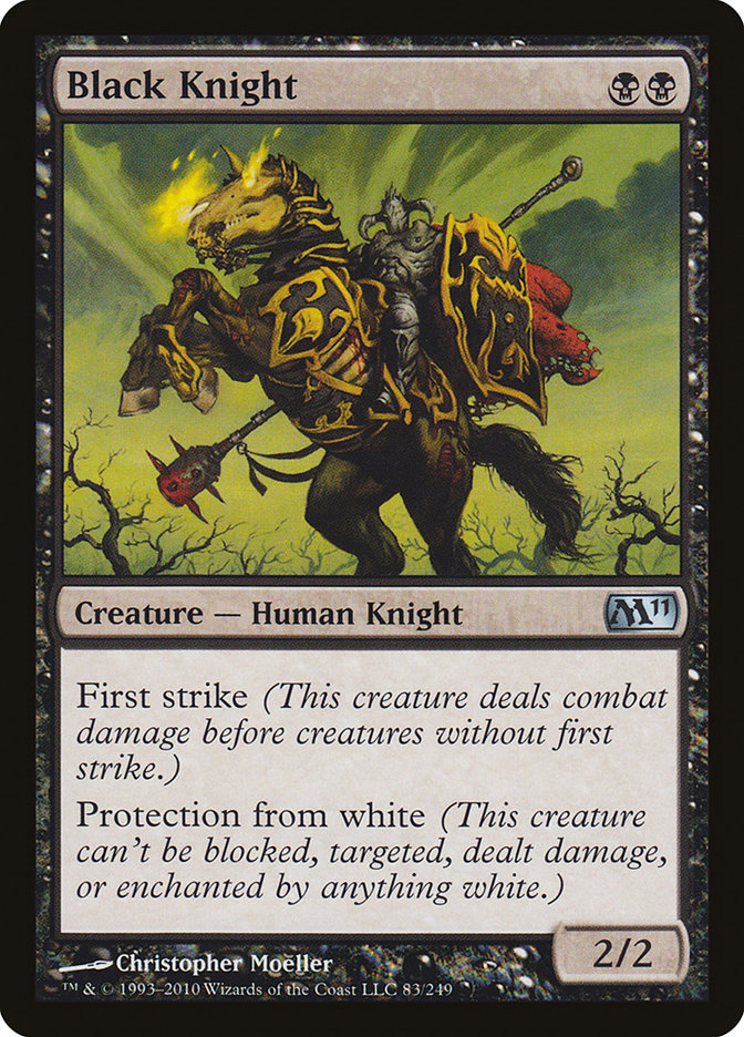 Black Knight [Magic 2011] (M11 83)