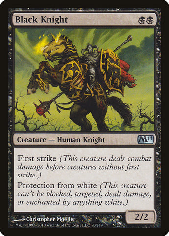 Black Knight [Magic 2011] (M11 83)