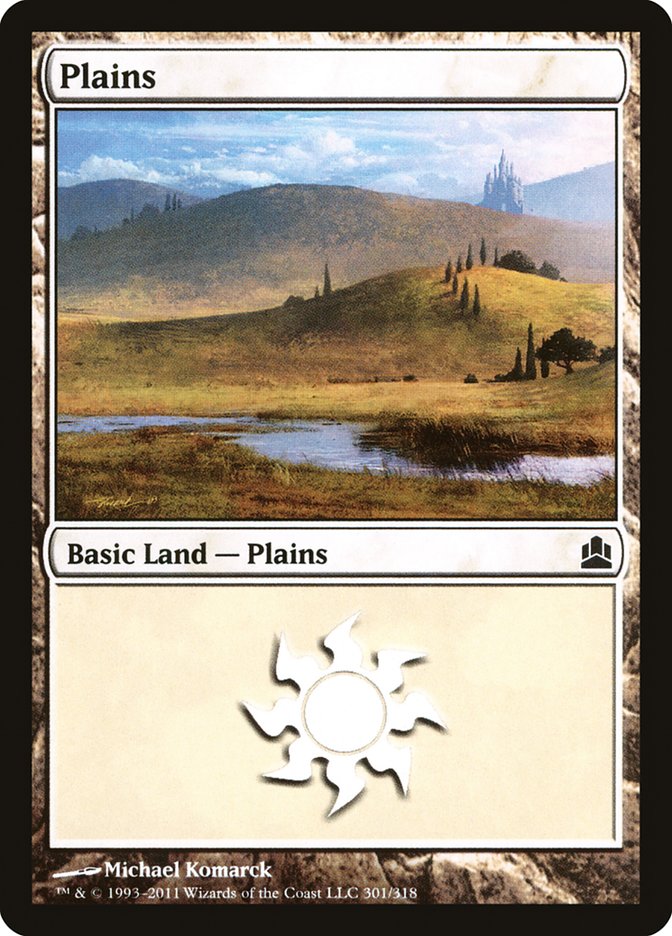 Plains (#301) [Commander 2011] (CMD 301)
