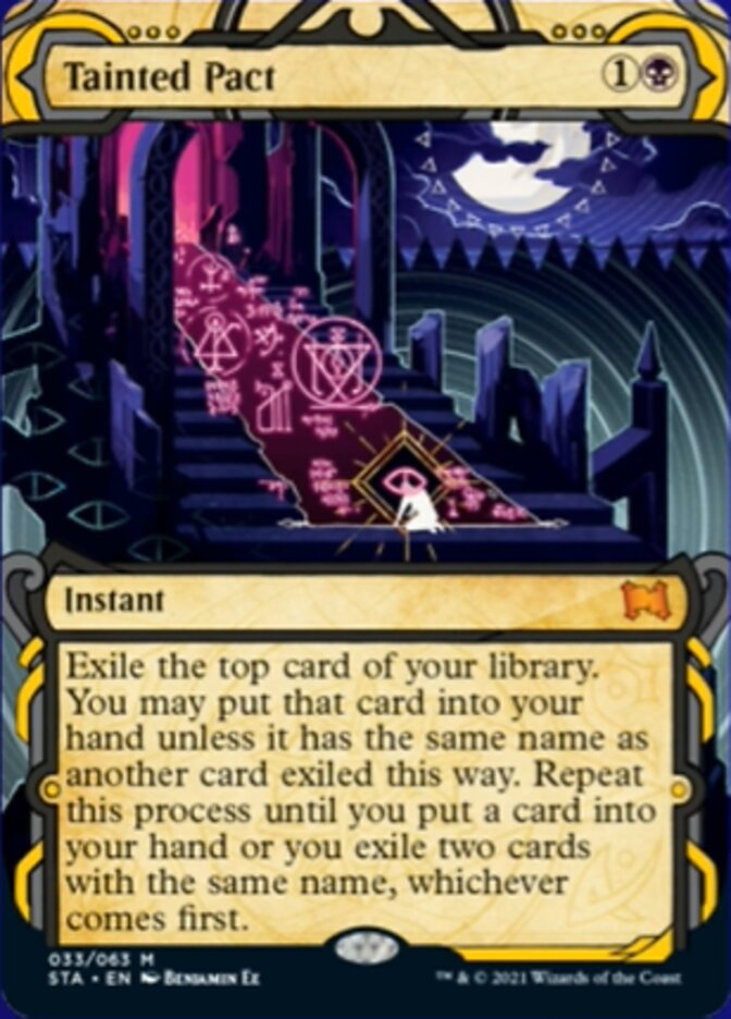 Tainted Pact (Etched Foil) [Strixhaven Mystical Archive] (STA 33)