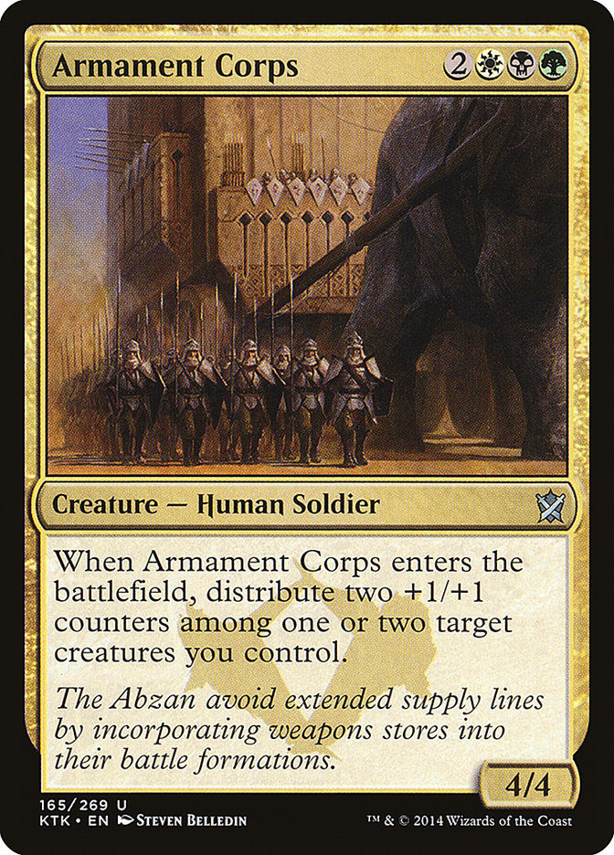 Armament Corps [Khans of Tarkir] (KTK 165)