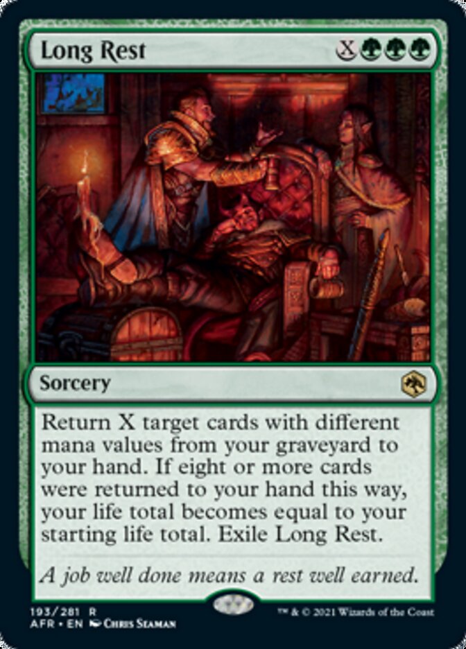 Long Rest [Dungeons & Dragons: Adventures in the Forgotten Realms] (AFR 193)