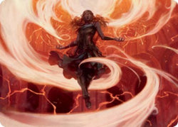 Crackle with Power Art Card [Strixhaven: School of Mages Art Series] (ASTX 12)