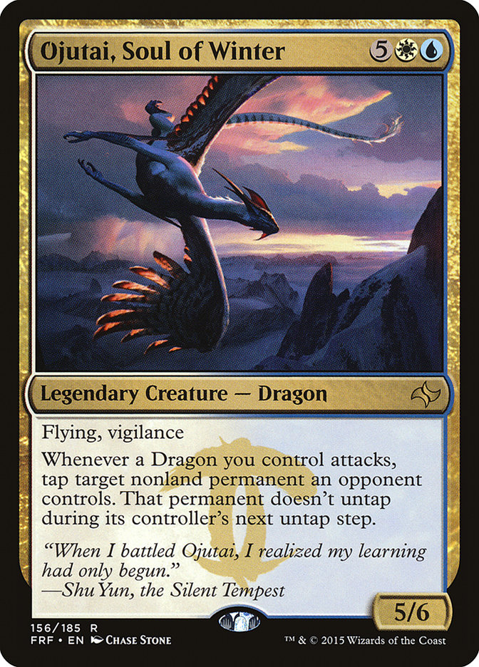 Ojutai, Soul of Winter [Fate Reforged] (FRF 156)