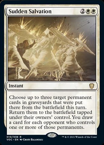 Sudden Salvation [Innistrad: Crimson Vow Commander] (VOC 10)