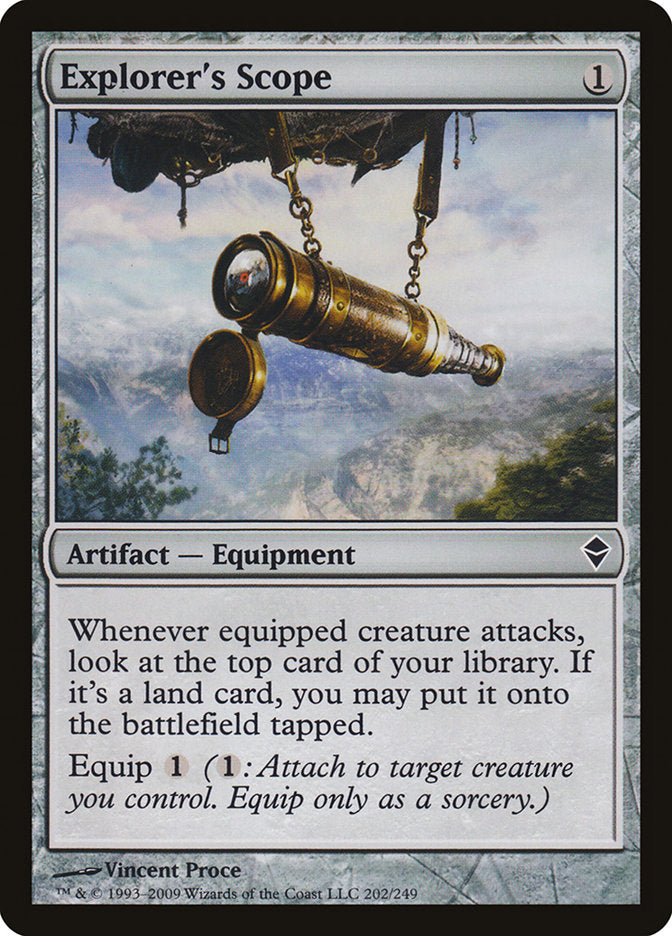 Explorer's Scope [Zendikar] (ZEN 202)