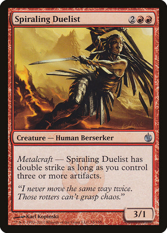 Spiraling Duelist [Mirrodin Besieged] (MBS 76)