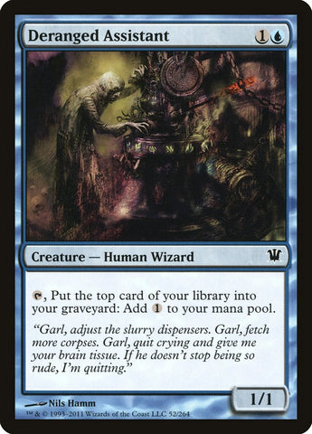 Deranged Assistant [Innistrad] (ISD 52)