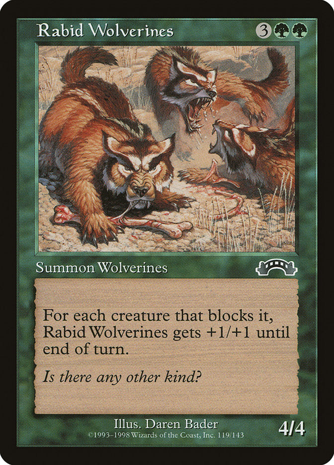 Rabid Wolverines [Exodus] (EXO 119)