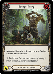 Savage Swing (Red) [WTR020] Unlimited Normal