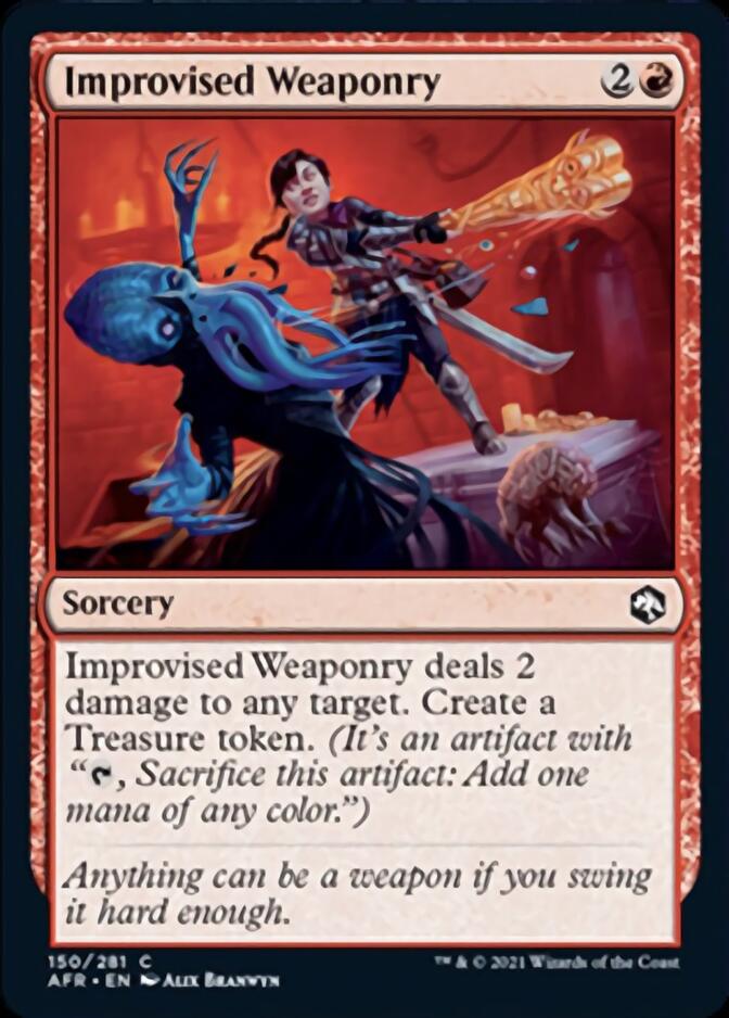 Improvised Weaponry [Dungeons & Dragons: Adventures in the Forgotten Realms] (AFR 150)