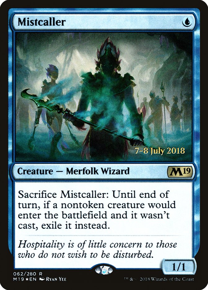 Mistcaller  [Core Set 2019 Prerelease Promos] (PM19 62S)