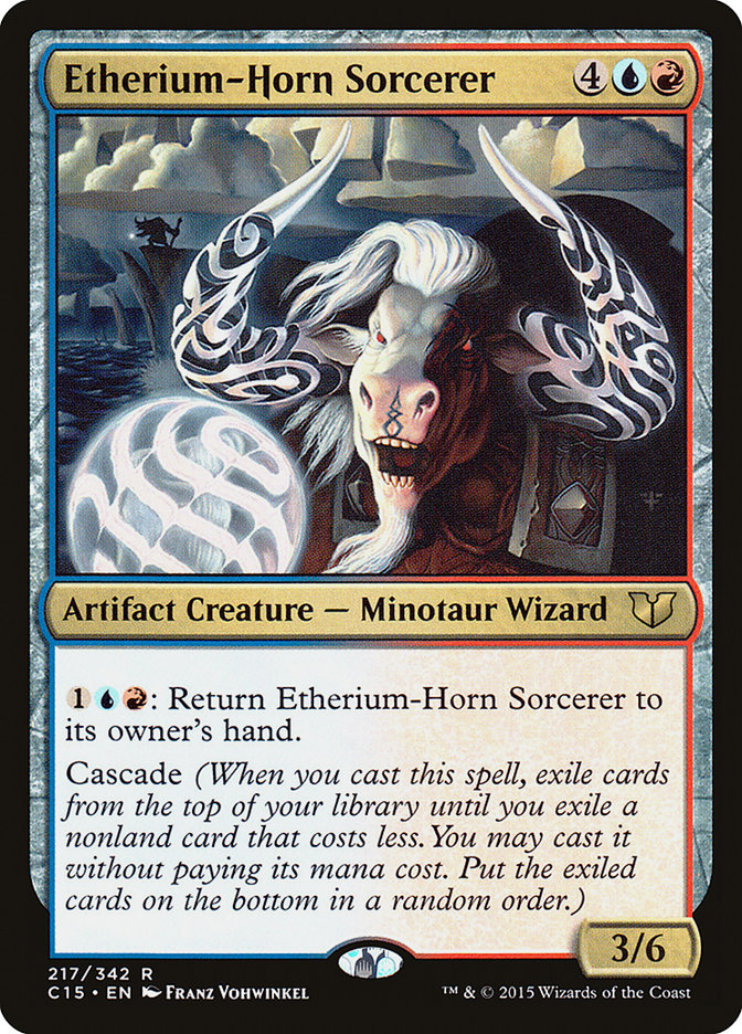 Etherium-Horn Sorcerer [Commander 2015] (C15 217)