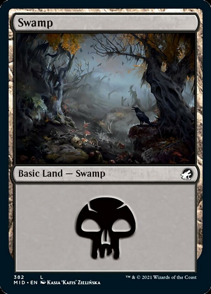 Swamp (382) [Innistrad: Midnight Hunt] (MID 382)
