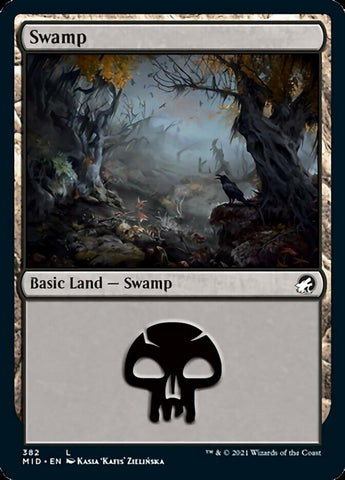 Swamp (382) [Innistrad: Midnight Hunt] (MID 382)