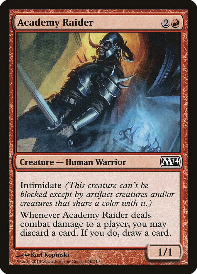 Academy Raider [Magic 2014] (M14 124)