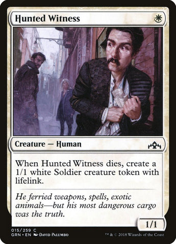 Hunted Witness [Guilds of Ravnica] (GRN 15)