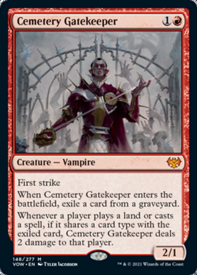 Cemetery Gatekeeper [Innistrad: Crimson Vow] (VOW 148)