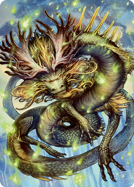 Kura, the Boundless Sky Art Card [Kamigawa: Neon Dynasty Art Series] (ANEO 66)