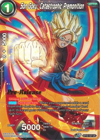 Son Goku, Catastrophic Premonition [BT12-127]