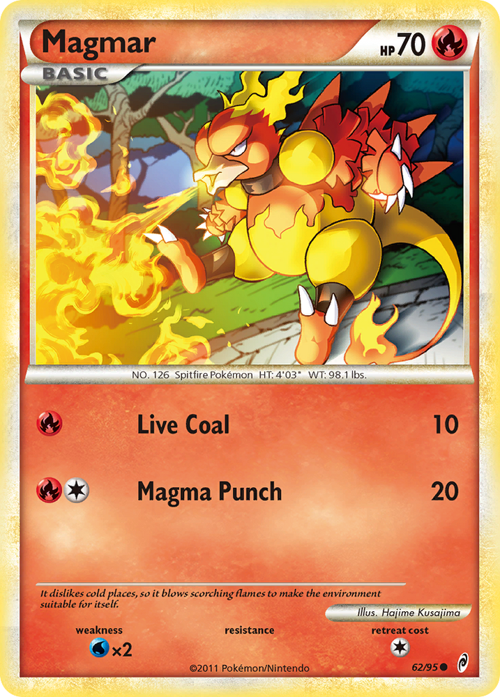 Magmar (62/95) [Call of Legends]
